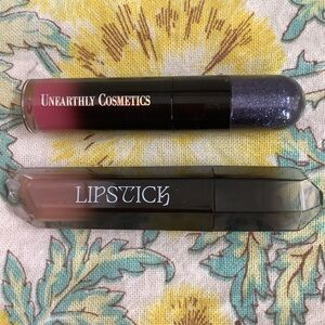 UNEARTHLY COSMETICS liquid lipsticks